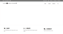 Desktop Screenshot of clearandsimplestampsonline.com